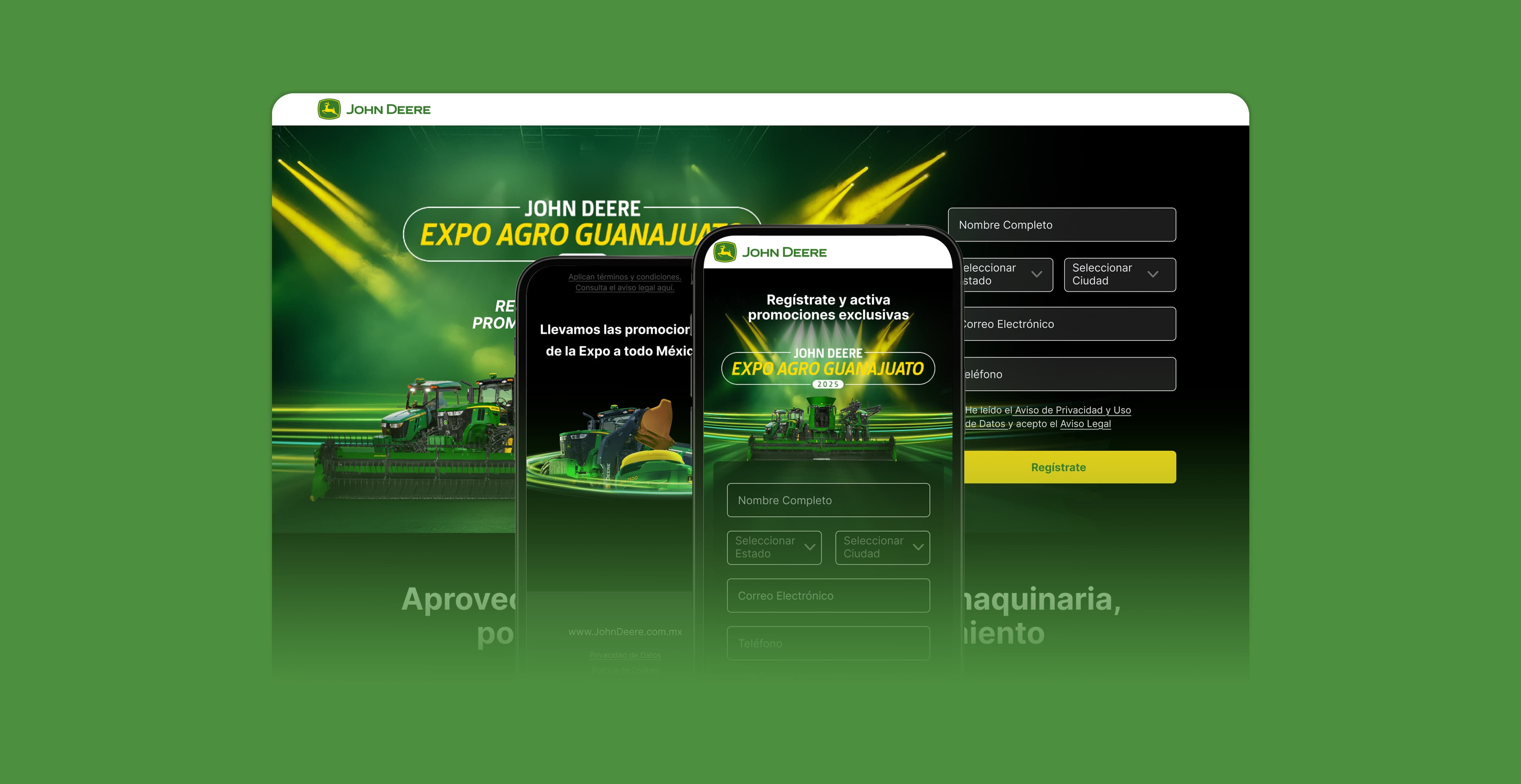 John Deere Lead Platform